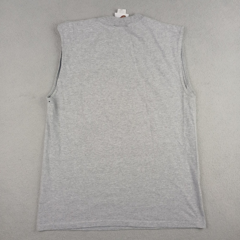Winners Circle Rusty Wallace Tank Top Mens Medium Muscle Tee Gray NASCAR Racing - Picture 7 of 8
